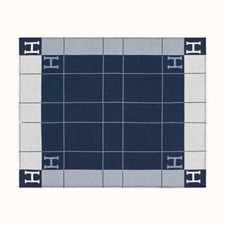 Plaid cashmere throw for sale  LEEDS