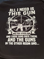 BLK 3 XL “TUDO QUE EU PRECISO É DESTA ARMA…” CAMISETA COM ESTAMPA GRÁFICA ENGRAÇADA IRÔNICA ÓTIMA COMPRA! comprar usado BLK 3 XL “TUDO QUE EU PRECISO É DESTA ARMA…” CAMISETA COM ESTAMPA GRÁFICA ENGRAÇADA IRÔNICA ÓTIMA COMPRA! comprar usado  Enviando para Brazil