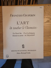 Francois couperin art d'occasion  Expédié en Belgium