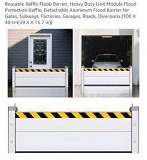 Flood protection baffle d'occasion  Expédié en Belgium