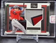 2022 Panini Three and Two Rookie Jerseys Emerald Jarren Duran /5 Jersey Patch RC comprar usado 2022 Panini Three and Two Rookie Jerseys Emerald Jarren Duran /5 Jersey Patch RC comprar usado  Enviando para Brazil