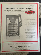 Presse hydraulique vinificatio d'occasion Presse hydraulique vinificatio d'occasion  Magalas