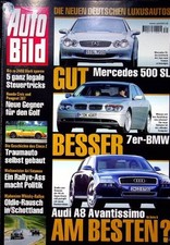 2) Auto Bild 39/2001 - VW Golf 1.6 Trendline mit 1 - Chrysler Sebring Cabrio LX, usado comprar usado  Enviando para Brazil