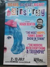 Hairspray signed large for sale  NOTTINGHAM