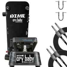 DIME BAG DARELL, CRY BABY FROM HELL DB01B Pedal Wah CAMUFLAGEM PRETA COM CABOS DB01B, usado comprar usado  Enviando para Brazil