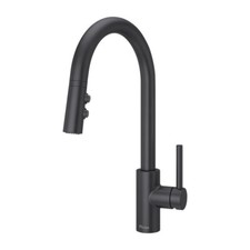 ​Grifo de cocina pull-down pulverizador Pfister LG529-SAB Stellen en negro mate segunda mano  Embacar hacia Mexico