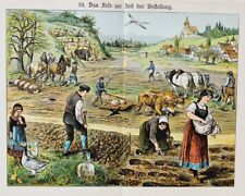 Bauern feld arbeit gebraucht kaufen  Lechbruck