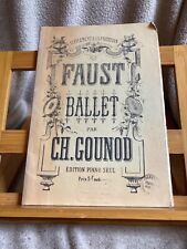 Charles gounod faust d'occasion  Rennes