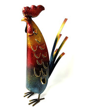 Ornamental metal rooster for sale  Grayslake