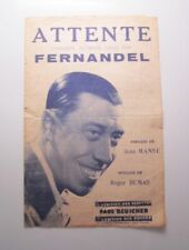 Rare partition musicale d'occasion  Langres