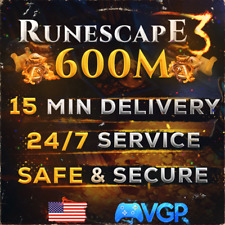 Runescape gold 600m for sale  USA