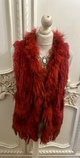 rabbit fur gilet for sale  LONDON
