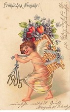 Carte gaufrée clapsaddle d'occasion  France