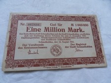 Notgeld million mark gebraucht kaufen  Saalfeld/Saale