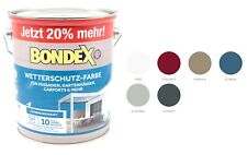 Bondex wetterschutz farbe gebraucht kaufen  Duisburg