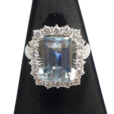 Anello con acquamarina usato  Terni