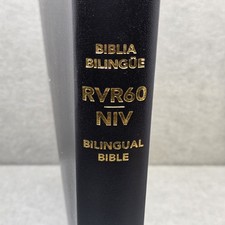 Reina Valera 1960-NIV, Bilingual Bible, Leatherlook, Black 2011 by Vida READ comprar usado Reina Valera 1960-NIV, Bilingual Bible, Leatherlook, Black 2011 by Vida READ comprar usado  Enviando para Brazil