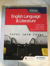 ￼English language and literature for the IB diploma program 103A segunda mano  Embacar hacia Mexico