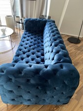 Sofa blau gebraucht kaufen Sofa blau gebraucht kaufen  Magdeburg