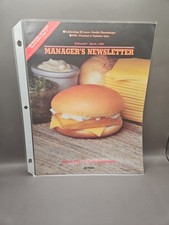 Mcdonald manager newsletter for sale  Buchanan