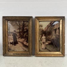 Crystoleum reverse painting for sale Crystoleum reverse painting for sale  LEIGH-ON-SEA