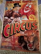 Vintage circus programme for sale  BIRMINGHAM