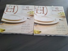 Grandes assiettes céramique d'occasion  Wizernes
