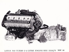 Lotus 910 turbo for sale  BAGSHOT