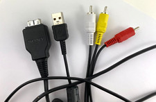 Câmera Digital Sony Tipo 2 Original Cabo de Áudio e Vídeo AV Original, usado comprar usado  Enviando para Brazil