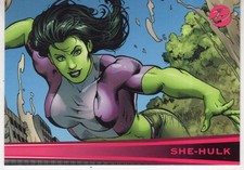Używany, Marvel Dangerous Divas Base Card #18 She-Hulk na sprzedaż  Wysyłka do Poland