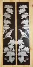 Black silver bird for sale  LEEK