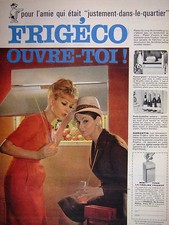 Publicité frigéco thomson d'occasion  Compiègne