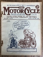 Moto cycle magazine. for sale  LONDON