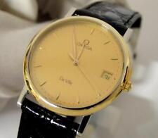 Bom relógio masculino de luxo OMEGA DeVille ouro amarelo 18K sólido e SS quase em perfeito estado, usado comprar usado  Enviando para Brazil