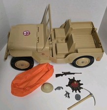 VINTAGE 1971 G.I. Jeep Joe Desert Patrol Land Adventure com acessórios - HASBRO  comprar usado  Enviando para Brazil