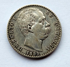 Umberto lire 1899 usato  Italia