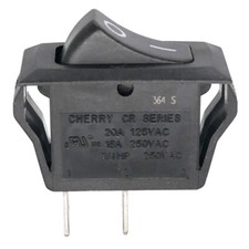 Interruptor balancim Cherry CR SERIES 2 pinos 2 posições 20A 125VAC 16A 250VAC liga/desliga, usado comprar usado  Enviando para Brazil