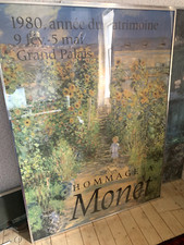 Monet 1980 exhibition for sale  BEDFORD