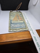 Nautical seascape sailboat for sale  Hollister