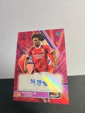 Usado, 2022 Topps Finest UCL Moreira JR. Rookie Auto #A-DM Vermelho /5 comprar usado  Enviando para Brazil