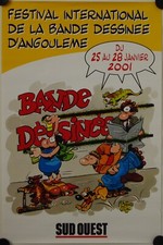 Affiche festival bande d'occasion  La Courtine