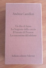 Andrea camilleri cofanetto usato  Tavernerio