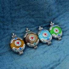 Pingente tibetano para venda - Pingente de pedra preciosa - Pingente de contas de pedra antigas - Presente comprar usado  Enviando para Brazil