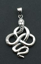 Pendentif serpent enlacé d'occasion  Ardres