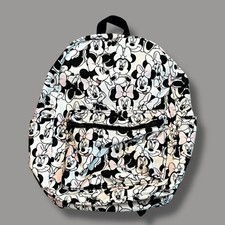 Mochila Disney Minnie Mouse BioWorld grande estampada com zíper bolsos 16x11 comprar usado  Enviando para Brazil