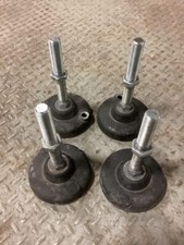 Hilo transportador ajustable de 3/4"" rosca, almohadilla de diapositivas de 5"" - Lote de 4 segunda mano  Embacar hacia Mexico