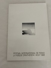 Programme festival internation d'occasion  Aix-en-Provence-