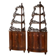 Antique pair mahogany for sale  Big Flats
