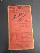 Guide michelin 1950 d'occasion  Paris XIX