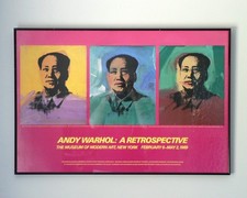Andy warhol retrospective for sale  CHICHESTER